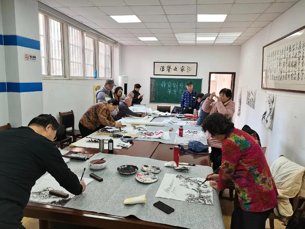 翰墨飄香繪新篇 山東省書畫學會文化藝術交流中心繪畫創作部筆會交流活動圓滿舉行